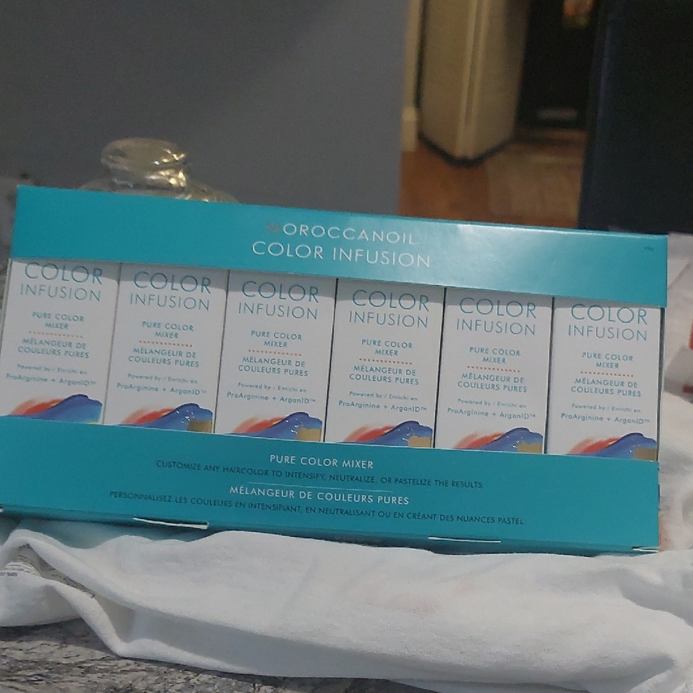 Moroccanoil Color Infusion Mixer Set. Pure Color Mixer Set of 6